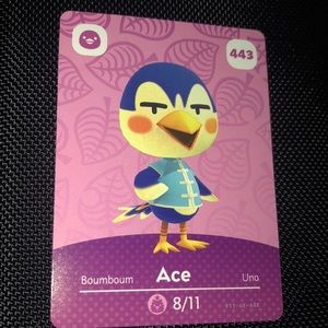 Animal Crossing amiibo - Ace - card 443
